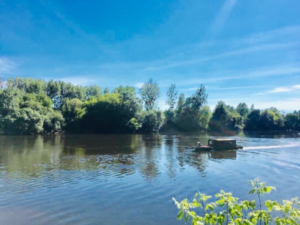 Ballade sur la Vienne en gabare